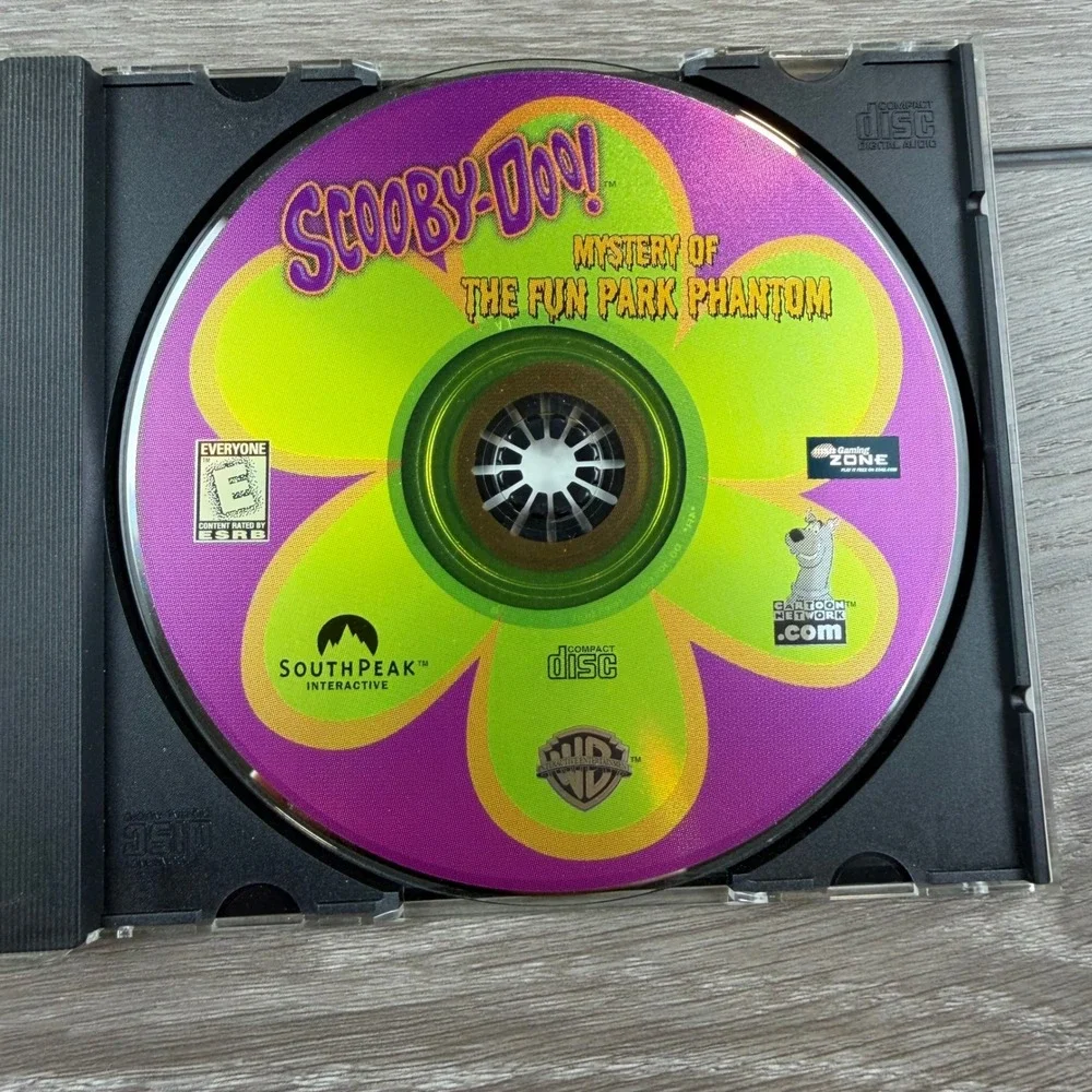 SouthPeak Scooby-Doo Mystery of the Fun Park Phantom PC Game CD-ROM